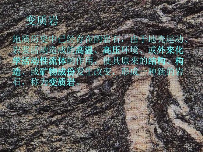 矿物和岩石之变质岩-文档资料