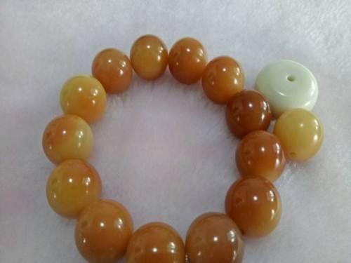 菩提根玉化籽金玉手工