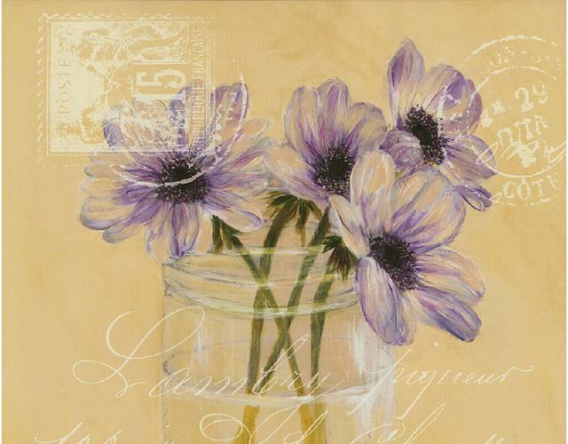 美克美家油画花卉复古方形画芯 相由心生上传