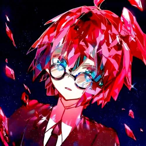 凹凸世界紫堂幻头像_凹凸世界_头像_帅哥_眼镜_凹凸世界紫堂幻_素材