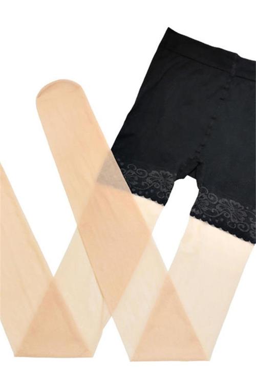 19 10d超薄连裤袜加大加裆安全裤防走光丝袜防狼裤丝袜裤子