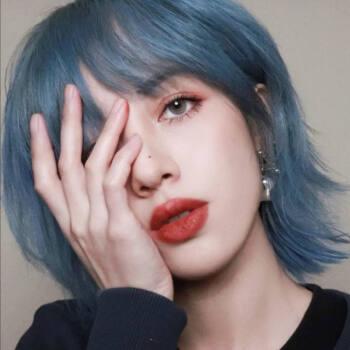 假发女鲻鱼头韩版帅气中分刘海时尚个性男士短发狼尾发型整顶头套