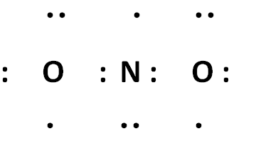 二氧化氮的电子式,结构式