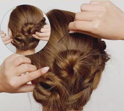 短发怎么扎丸子头? 韩式扎发减龄气质!|发型|直发|辫