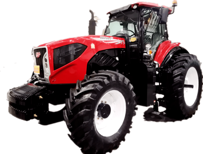 东方红lw2304无级变速重型轮式拖拉机国际农机展首次亮相