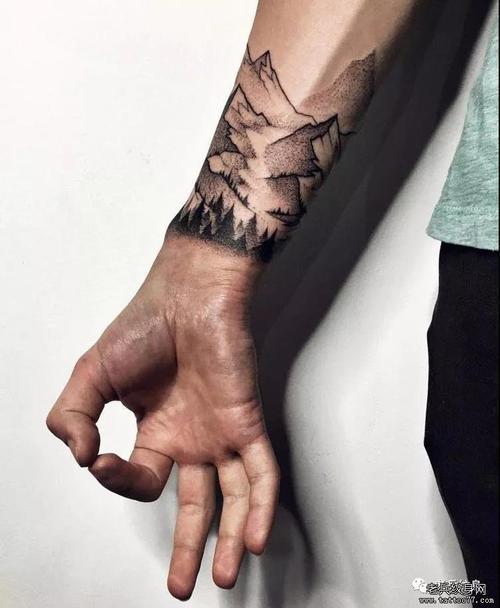 纹身图片手腕男