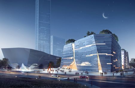 温岭首个文化中心即将开建,5款设计方案,哪个更合你