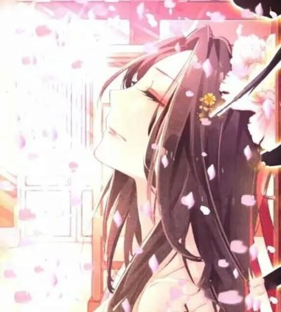 唯美情侣头像 二次元古风情头 桃花中国风 动漫头像