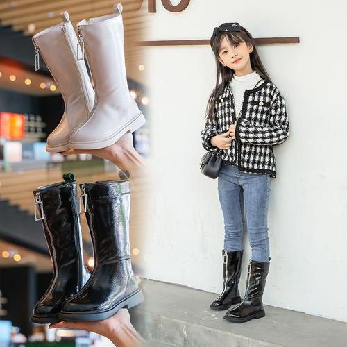 儿童棉靴中大童过膝长筒靴108元女童公主儿童棉靴中大童过膝长筒靴