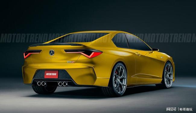 最新消息!全新讴歌integra渲染图曝光,豪华双门轿跑,惊艳市场