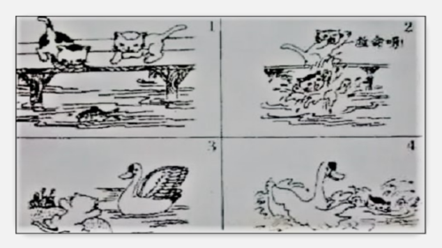 作文名师丁国超|二年级看图写话《小猫得救了》