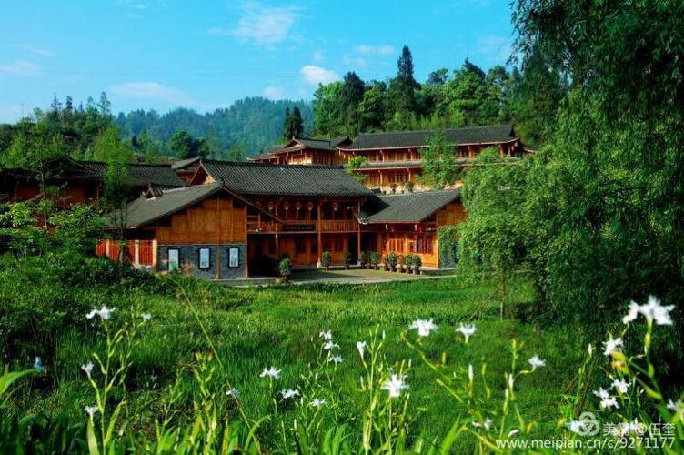中国最美乡村之--沐川桃源山居!摄影,编辑:伍奎