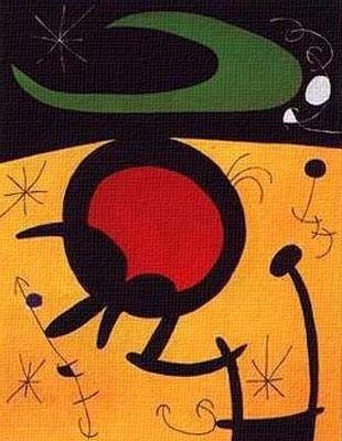 西班牙画家 米罗 作品欣赏 (二)