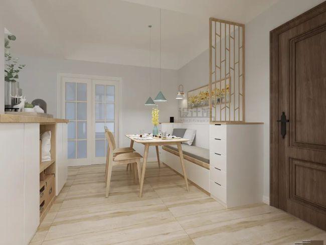 小户型餐厅的救星?卡座代替餐椅,实用又情趣!