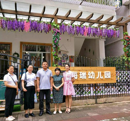 海口市海瑞幼儿园迎接等级评估小组检查指导工作