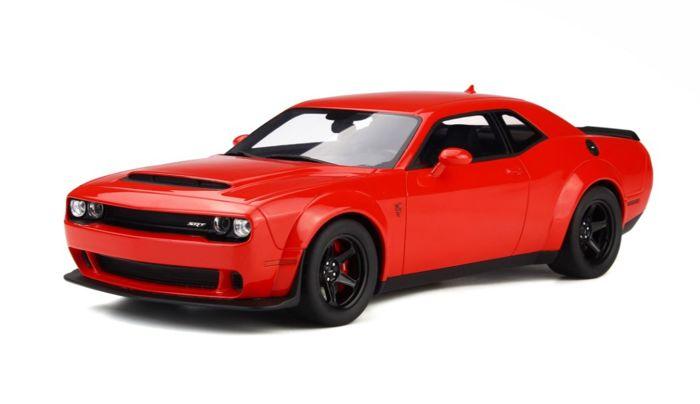 1:18 - dodge challenger demon 2018 limited - limited edition