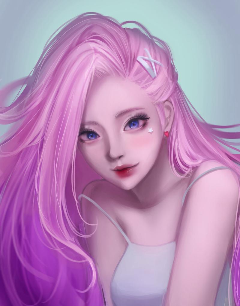 lol新英雄萨勒芬妮seraphine生活照合集