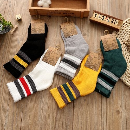 保暖7 加厚 5 冬季 3 岁中大童男童长筒棉袜 9 成成家儿童秋冬袜子