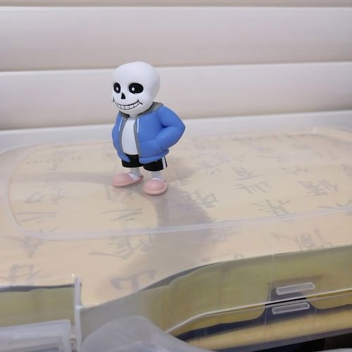 undertale官方手办,undertale官方 undertale传说之下同人sans手办审判之眼龙骨炮ink sans手办收藏
