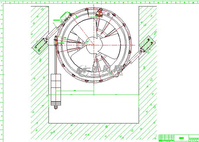 5mw水电站工程水轮机和发电机图纸