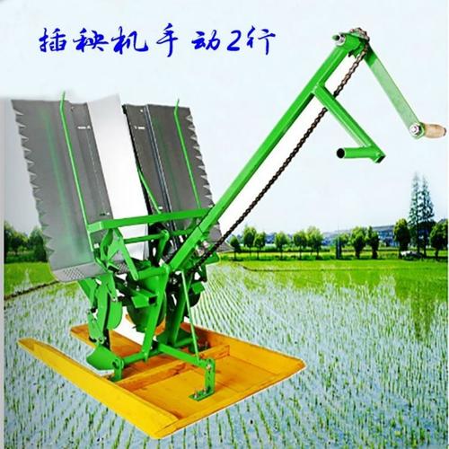 插秧机全自动水稻新式两行插禾机小型种植机农用耕种