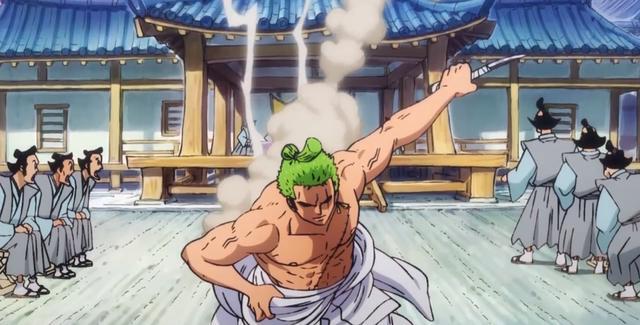 索隆在和之国的两场惊艳打斗:短刀屠衙门,华丽对战超新星