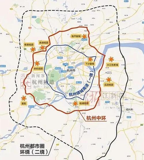市交通运输局回复:杭州中环项目是利用g104,g329,g320,g235等国道