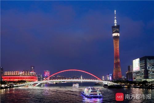 惊艳!全国多地上演建党百年灯光秀,广州灯光秀讲述百年党史