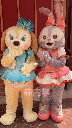 上海迪士尼|露露和饼饼也太乖巧了吧!