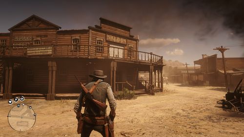 游戏画面发展史荒野大镖客救赎一代与二代相同地点对比一