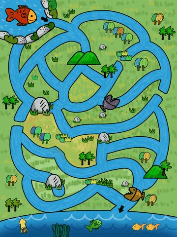 幼儿迷宫网上搜集