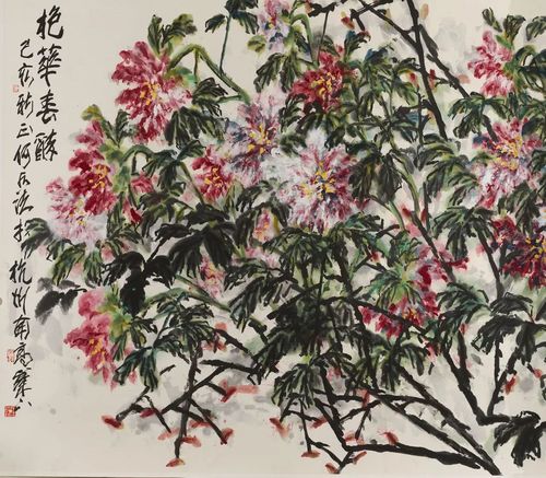 花鸟精神出江山气色来何水法己亥新作展将于4月22日开幕