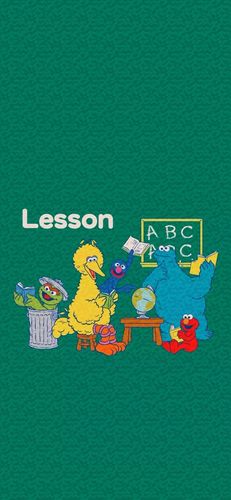 《芝麻街》全景壁纸 | 色彩欢乐的芝麻街