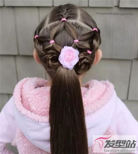 小女孩发型大全 2-10岁儿童编发