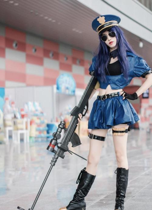 英雄联盟cosplay皮城的女警,你认识吗?