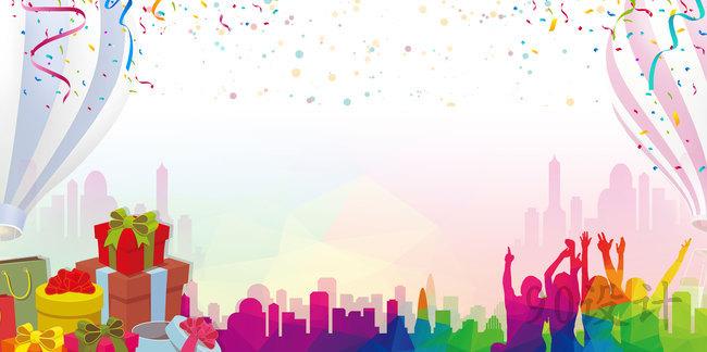 激情高清激情狂欢青春无悔毕业晚会海报背景素材下载