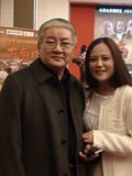 和沈好放导演在一起