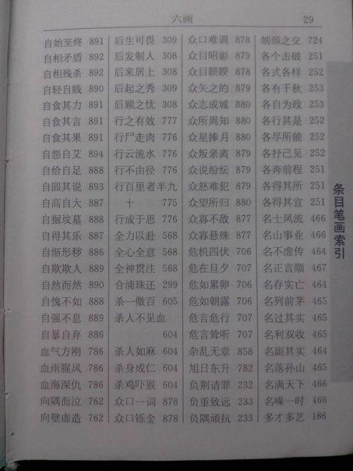 100个4字成语