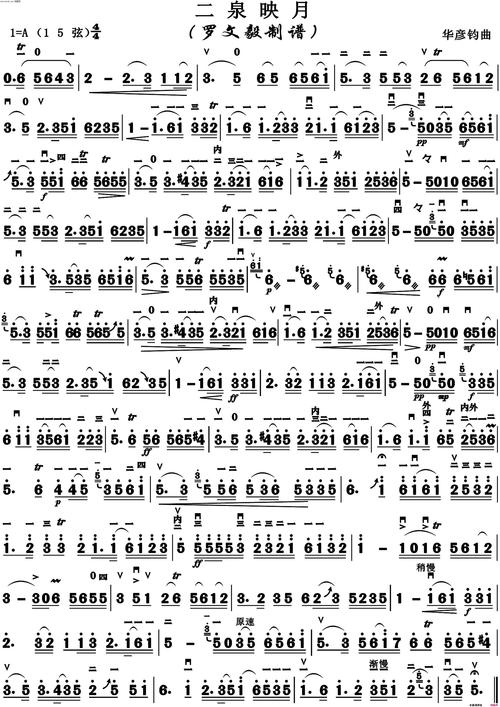 二泉映月(高清版二胡独奏)