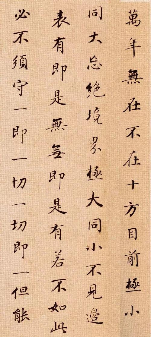 董其昌的书法,吸收的