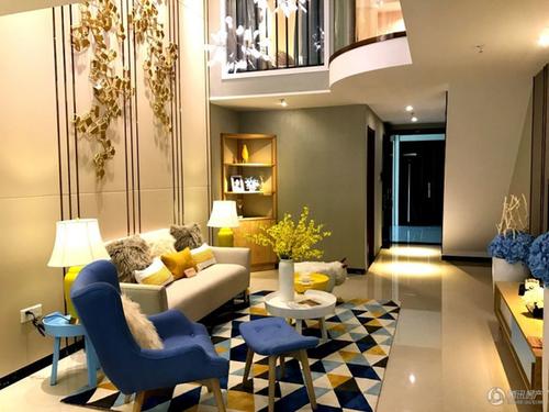 敏捷金谷国际56㎡loft复式公寓样板间