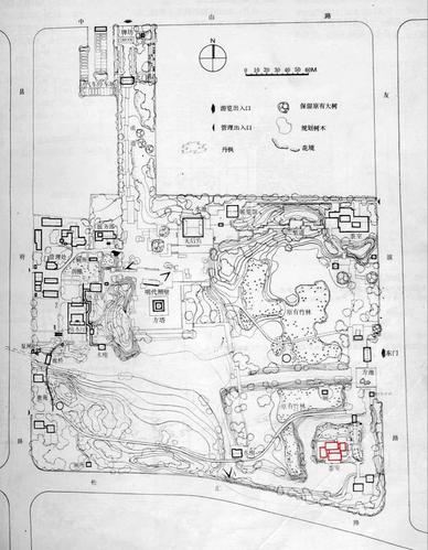 方塔园设计平面