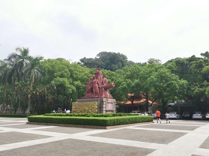 林则徐公园和虎门大桥
