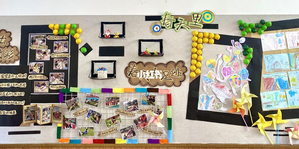 《春天里》小班主题墙_春天去哪玩_故事_绘画_幼儿_教育_学前教育