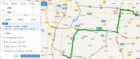 邯郸市临漳县孙陶镇到邯郸市馆陶路线图