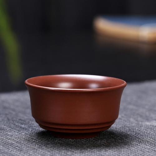 紫砂品茗杯功夫茶杯茶碗手工小茶杯子主人杯单杯个人小口杯