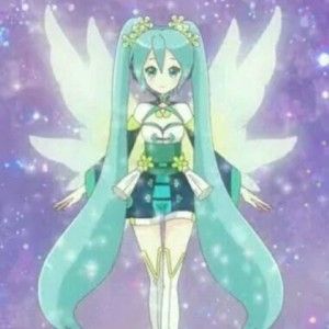 小花仙初音未来未来简笔画