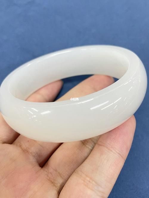 羊脂玉宽条手镯_手镯_和田玉_苏工_和田玉手镯_时尚