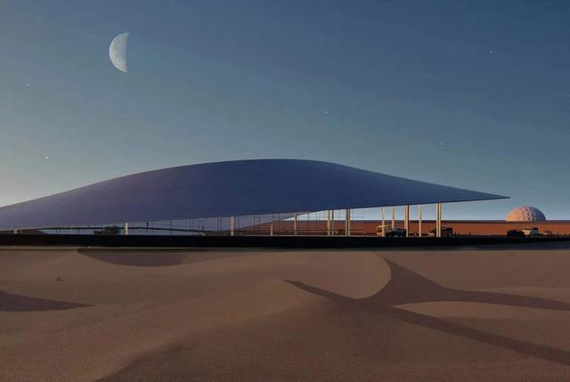 宁夏中卫沙坡头景区"时空之门"——大漠中的虫洞体验