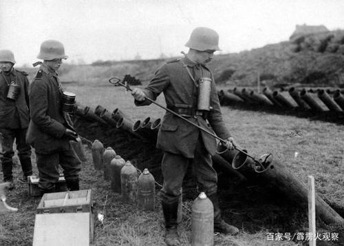 图为一战德军使用的氯气毒气弹